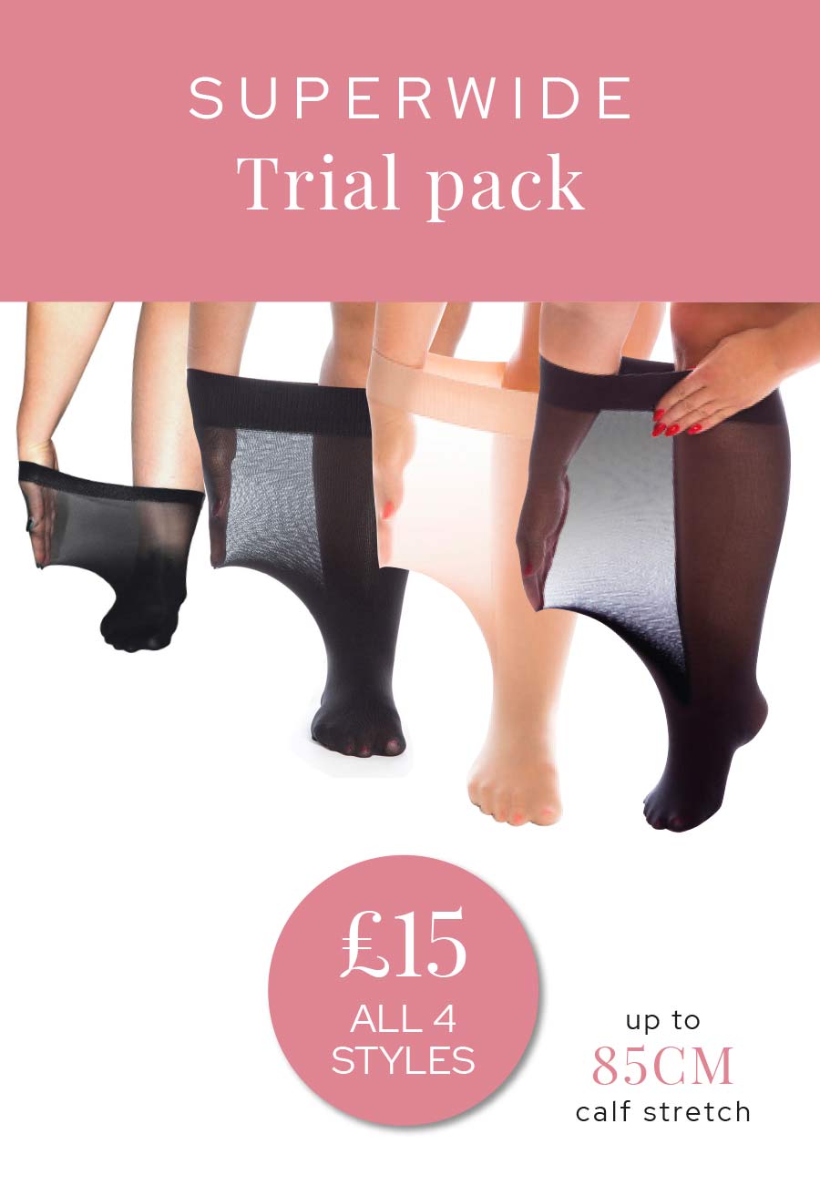 £15 SuperWide knee high trial pack